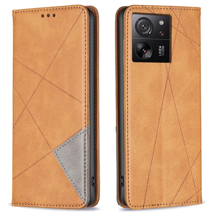 For Xiaomi 13T / 13T Pro / Redmi K60 Ultra Case Magnetic PU Leather Card Slot Phone Cover