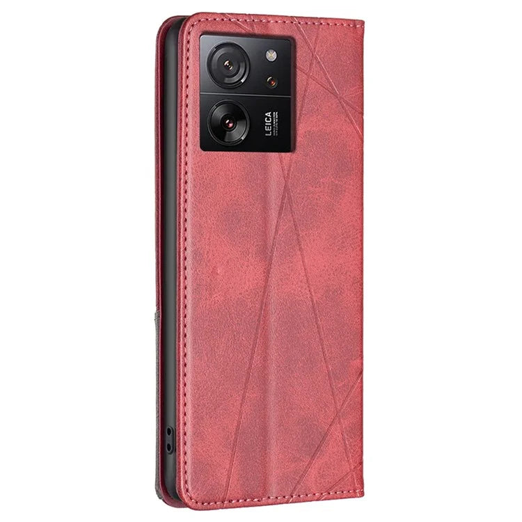 For Xiaomi 13T / 13T Pro / Redmi K60 Ultra Case Magnetic PU Leather Card Slot Phone Cover