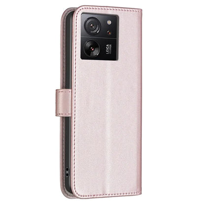 BINFEN COLOR BF17 For Xiaomi 13T Pro / 13T / Redmi K60 Ultra Case Wallet Leather Cell Phone Cover with Stand