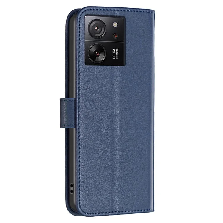 BINFEN COLOR BF17 For Xiaomi 13T Pro / 13T / Redmi K60 Ultra Case Wallet Leather Cell Phone Cover with Stand