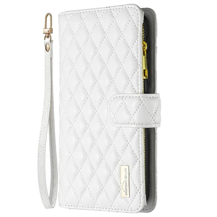 BINFEN COLOR BF Style-15 For Xiaomi 13T / 13T Pro / Redmi K60 Ultra Case PU Leather Zipper Wallet Phone Cover