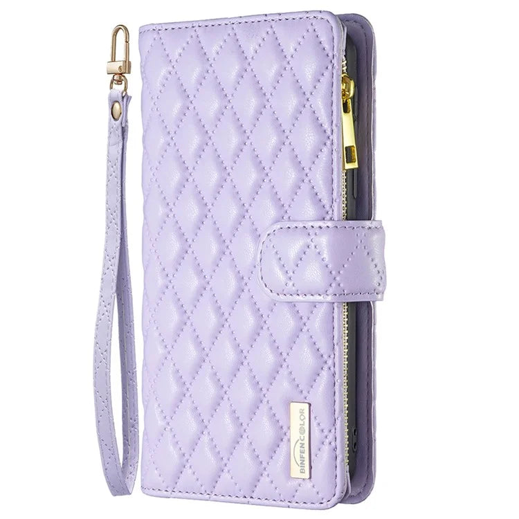 BINFEN COLOR BF Style-15 For Xiaomi 13T / 13T Pro / Redmi K60 Ultra Case PU Leather Zipper Wallet Phone Cover