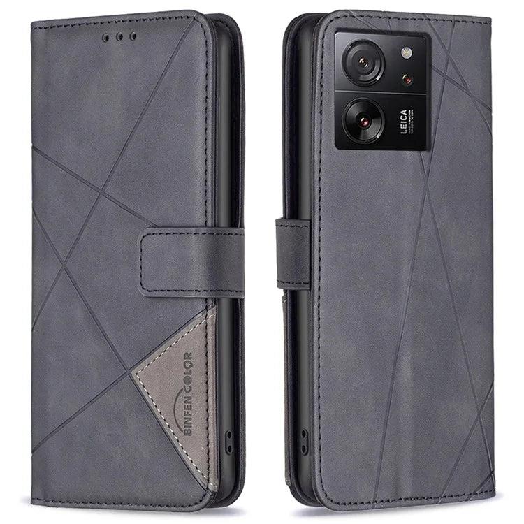 BINFEN COLOR BF05 For Xiaomi 13T / 13T Pro / Redmi K60 Ultra Case Leather Wallet Flip Phone Cover