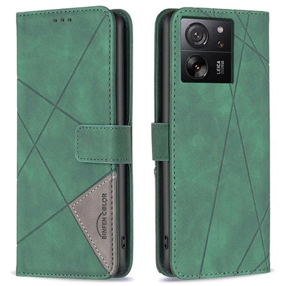 BINFEN COLOR BF05 For Xiaomi 13T / 13T Pro / Redmi K60 Ultra Case Leather Wallet Flip Phone Cover
