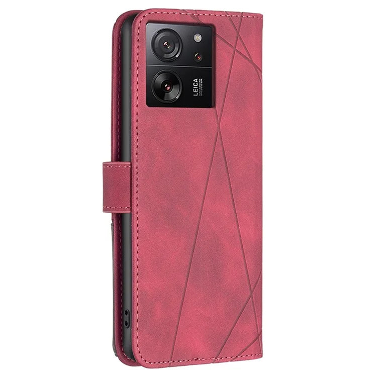 BINFEN COLOR BF05 For Xiaomi 13T / 13T Pro / Redmi K60 Ultra Case Leather Wallet Flip Phone Cover