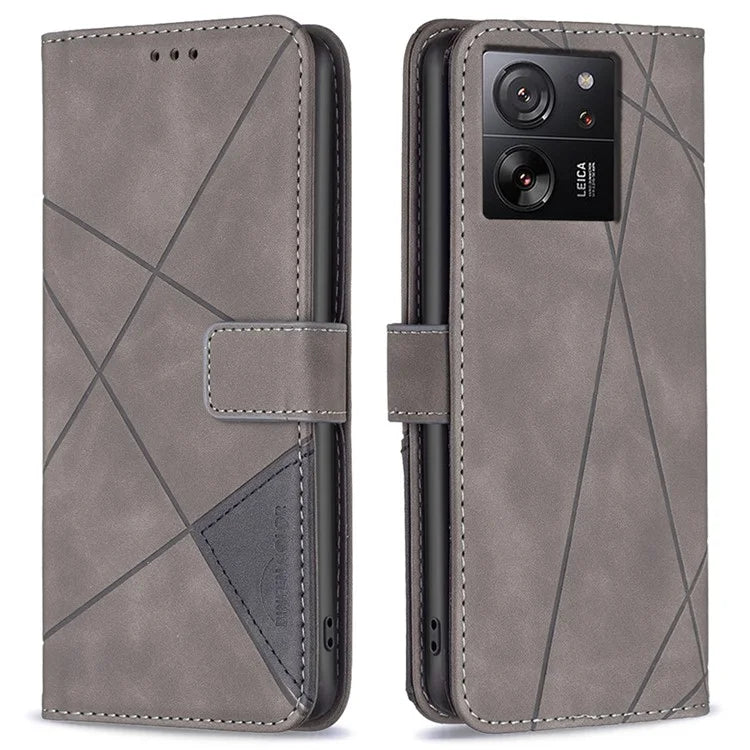 BINFEN COLOR BF05 For Xiaomi 13T / 13T Pro / Redmi K60 Ultra Case Leather Wallet Flip Phone Cover