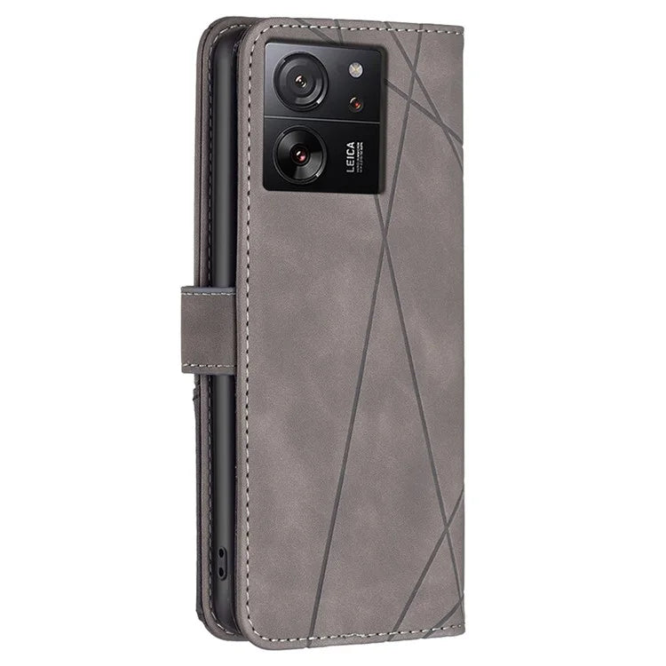 BINFEN COLOR BF05 For Xiaomi 13T / 13T Pro / Redmi K60 Ultra Case Leather Wallet Flip Phone Cover