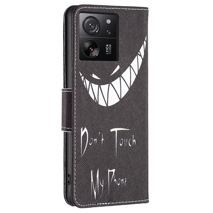 For Xiaomi 13T / 13T Pro / Redmi K60 Ultra Case PU Leather Pattern Flip Wallet Phone Cover