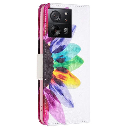 For Xiaomi 13T / 13T Pro / Redmi K60 Ultra Case PU Leather Pattern Flip Wallet Phone Cover