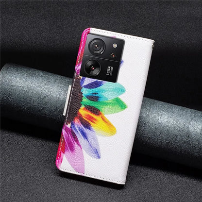 For Xiaomi 13T / 13T Pro / Redmi K60 Ultra Case PU Leather Pattern Flip Wallet Phone Cover