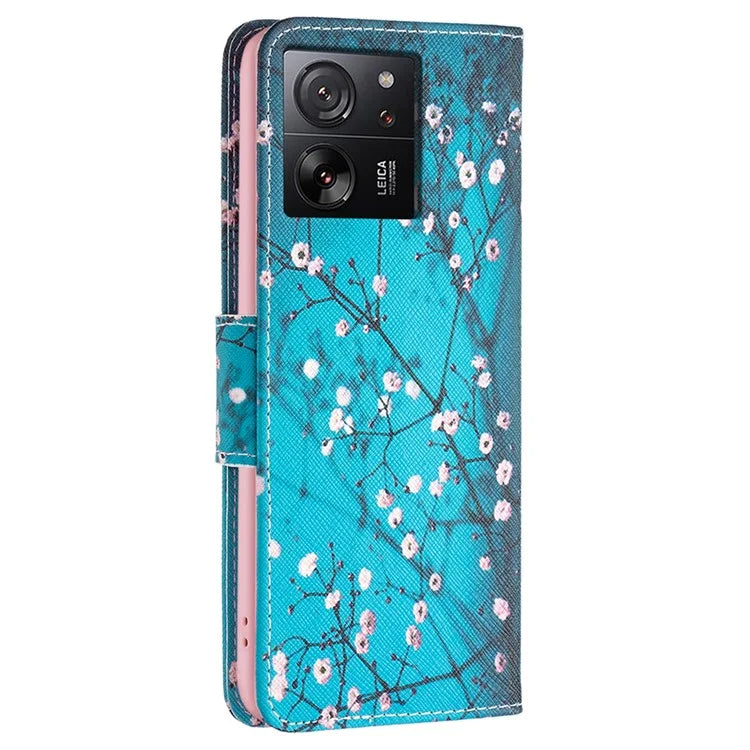 For Xiaomi 13T / 13T Pro / Redmi K60 Ultra Case PU Leather Pattern Flip Wallet Phone Cover