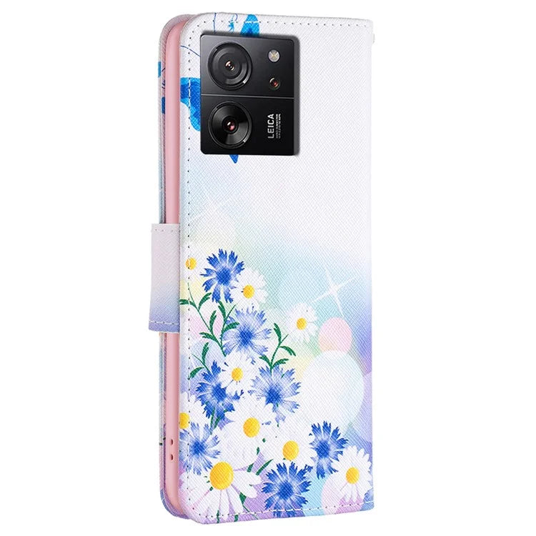 For Xiaomi 13T / 13T Pro / Redmi K60 Ultra Case PU Leather Pattern Flip Wallet Phone Cover