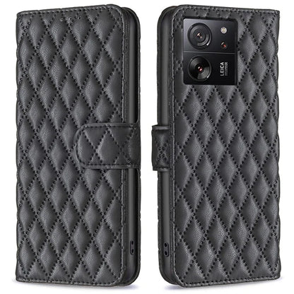 BINFEN COLOR BF Style-14 For Xiaomi 13T / 13T Pro / Redmi K60 Ultra Case PU Leather Wallet Stand Phone Cover