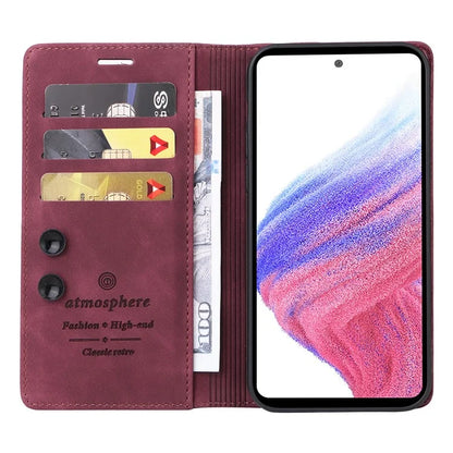 006 Series For Samsung Galaxy A33 5G Case PU Leather Phone Wallet Cover