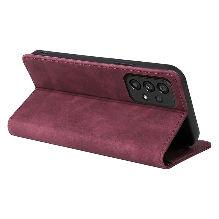 006 Series For Samsung Galaxy A33 5G Case PU Leather Phone Wallet Cover
