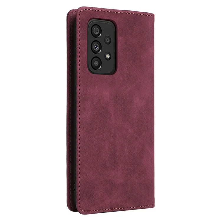 006 Series For Samsung Galaxy A33 5G Case PU Leather Phone Wallet Cover