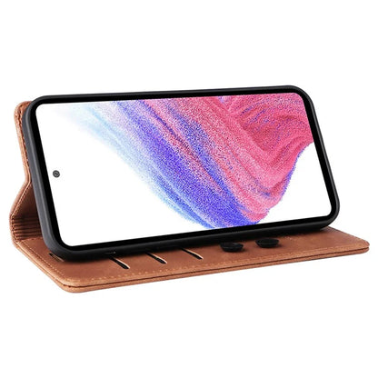 006 Series For Samsung Galaxy A33 5G Case PU Leather Phone Wallet Cover