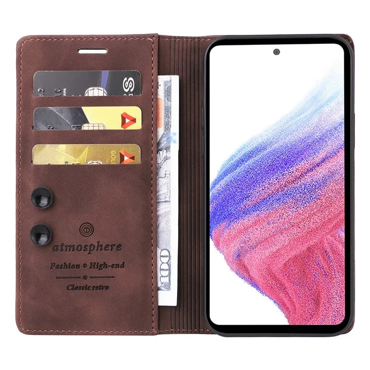 006 Series For Samsung Galaxy A33 5G Case PU Leather Phone Wallet Cover