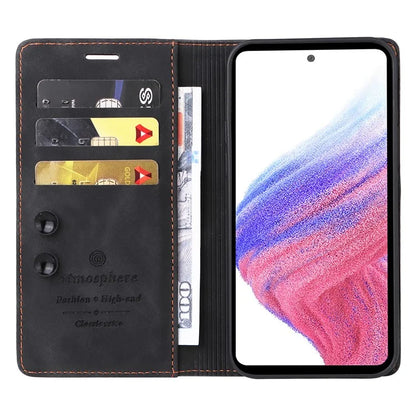 006 Series For Samsung Galaxy A33 5G Case PU Leather Phone Wallet Cover