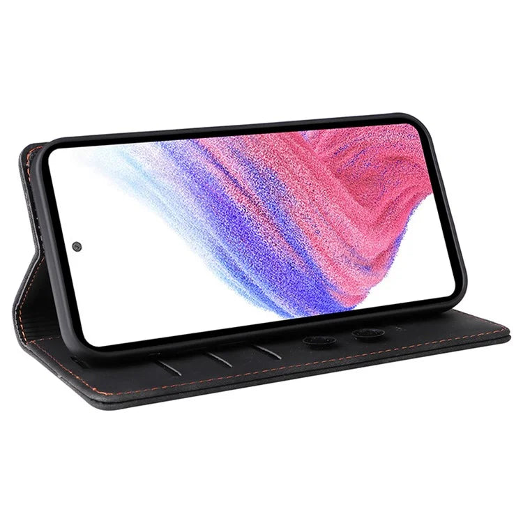 006 Series For Samsung Galaxy A33 5G Case PU Leather Phone Wallet Cover