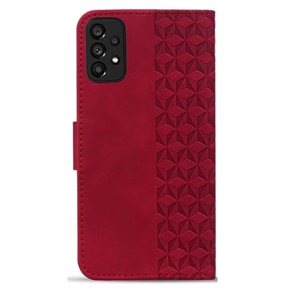 For Samsung Galaxy A53 5G Case Imprinted Leather Stand Phone Cover