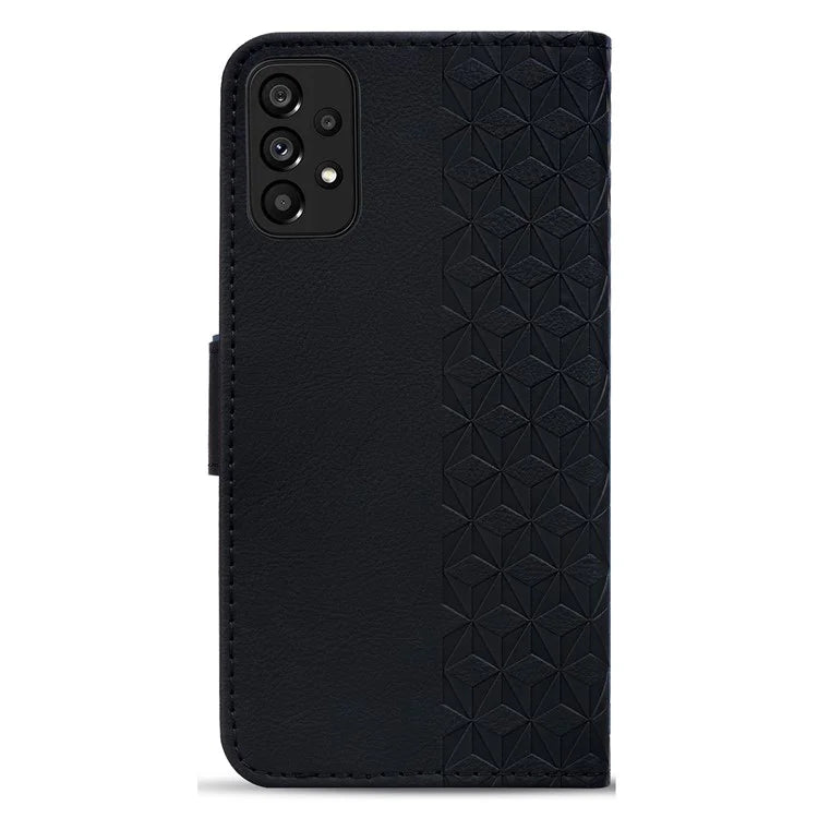 For Samsung Galaxy A53 5G Case Imprinted Leather Stand Phone Cover