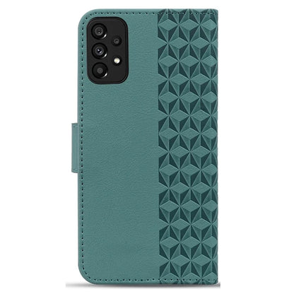 For Samsung Galaxy A53 5G Case Imprinted Leather Stand Phone Cover