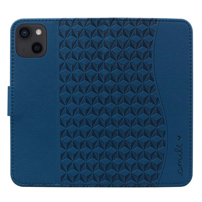 For iPhone 14 Case Imprinted Leather Phone Cover with Wallet Stand