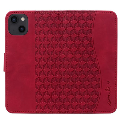 For iPhone 14 Case Imprinted Leather Phone Cover with Wallet Stand