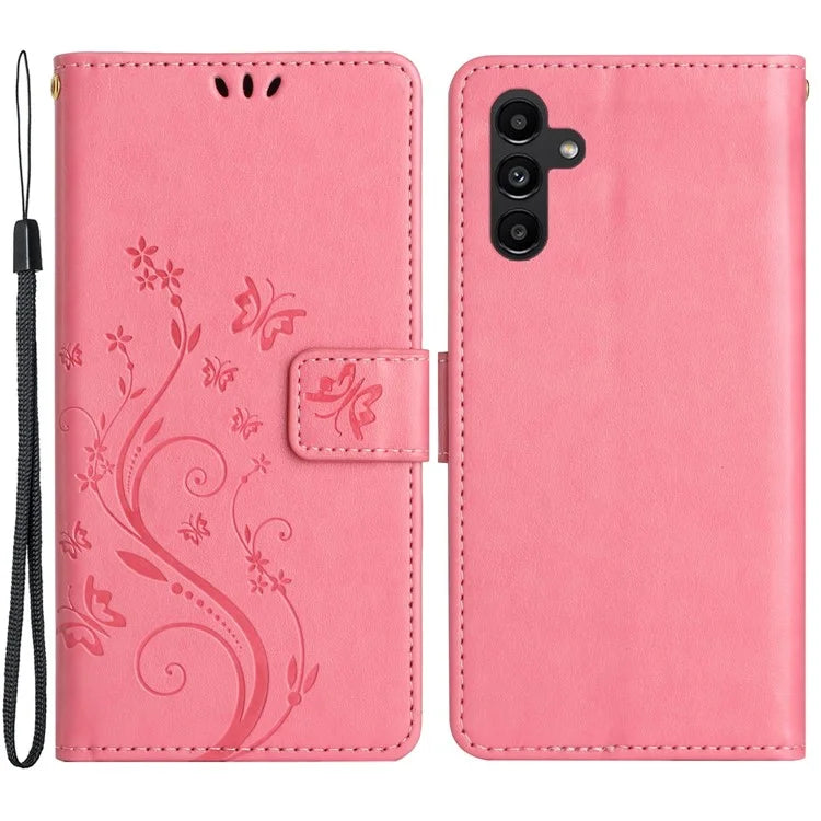 For Samsung Galaxy A05s 4G Case Wallet Stand Butterfly Imprint Phone Cover