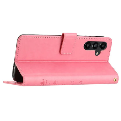 For Samsung Galaxy A05s 4G Case Wallet Stand Butterfly Imprint Phone Cover
