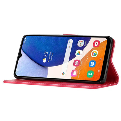 For Samsung Galaxy A05s 4G Case Wallet Stand Butterfly Imprint Phone Cover