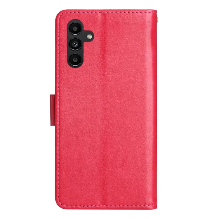 For Samsung Galaxy A05s 4G Case Wallet Stand Butterfly Imprint Phone Cover