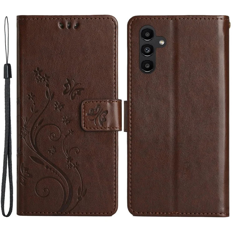 For Samsung Galaxy A05s 4G Case Wallet Stand Butterfly Imprint Phone Cover