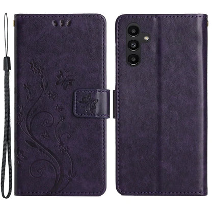 For Samsung Galaxy A05s 4G Case Wallet Stand Butterfly Imprint Phone Cover