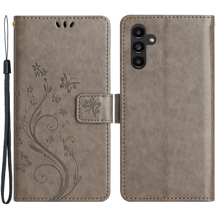 For Samsung Galaxy A05s 4G Case Wallet Stand Butterfly Imprint Phone Cover