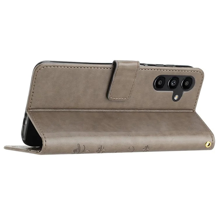 For Samsung Galaxy A05s 4G Case Wallet Stand Butterfly Imprint Phone Cover