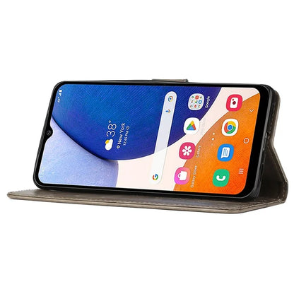 For Samsung Galaxy A05s 4G Case Wallet Stand Butterfly Imprint Phone Cover