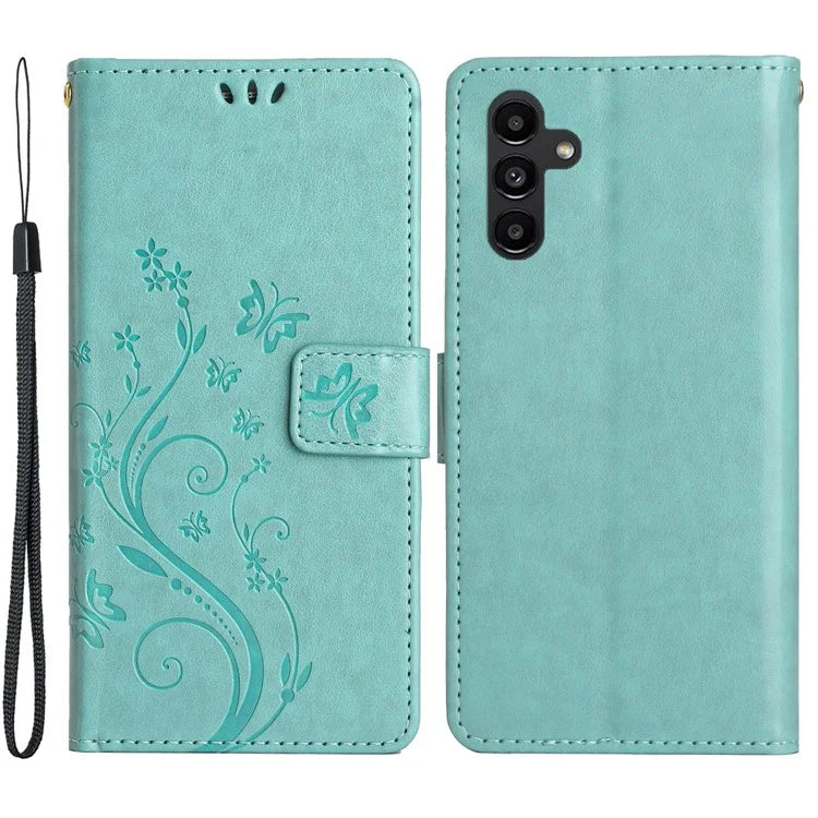 For Samsung Galaxy A05s 4G Case Wallet Stand Butterfly Imprint Phone Cover