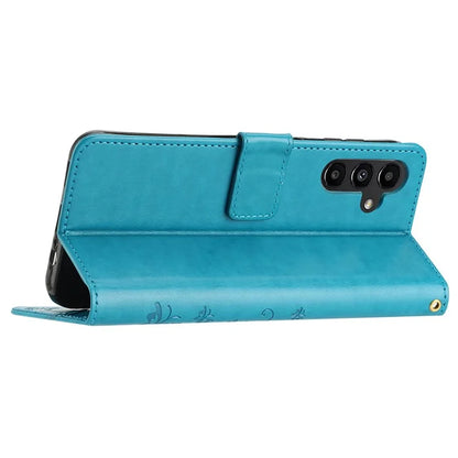 For Samsung Galaxy A05s 4G Case Wallet Stand Butterfly Imprint Phone Cover