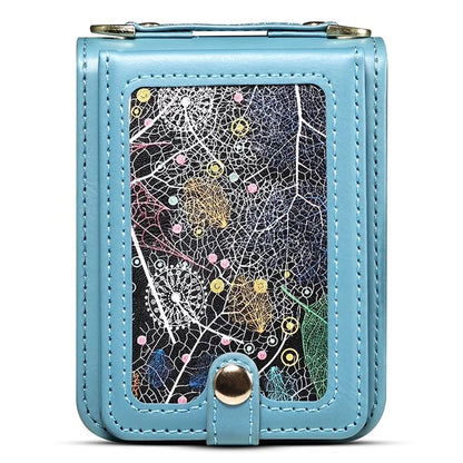For Samsung Galaxy Z Flip3 5G Case Pattern Card Holder Phone Cover