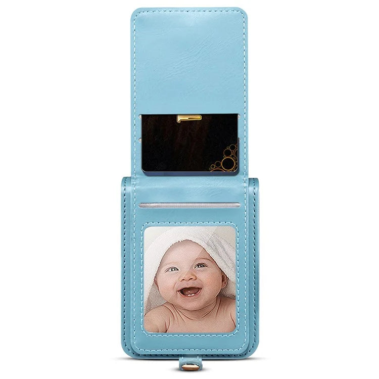 For Samsung Galaxy Z Flip3 5G Case Pattern Card Holder Phone Cover