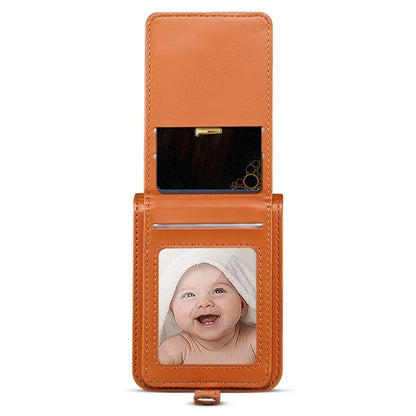 For Samsung Galaxy Z Flip3 5G Case Pattern Card Holder Phone Cover