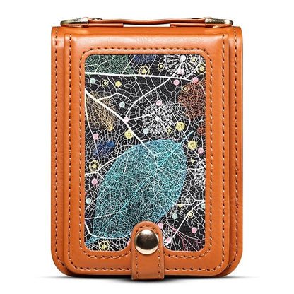 For Samsung Galaxy Z Flip4 5G Case Anti-Scratch Pattern Card Holder Phone Cover