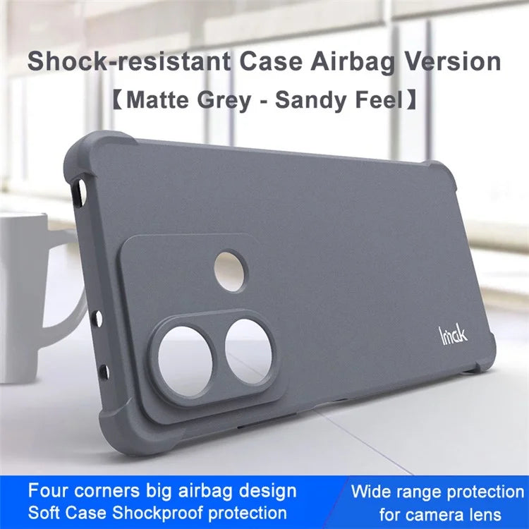 IMAK For Xiaomi Redmi Note 13 5G Case Drop-proof Matte Phone TPU Cover