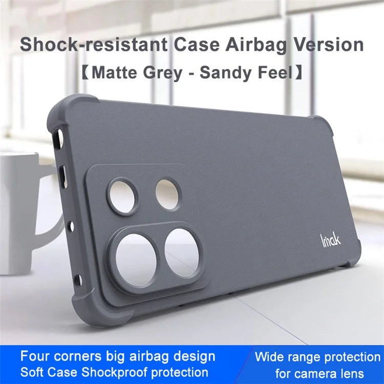 IMAK For Xiaomi Redmi Note 13 Pro 5G / Poco X6 5G Case Reinforced Corners Matte Phone Cover
