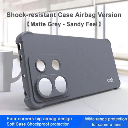 IMAK For Xiaomi Redmi Note 13 Pro 5G / Poco X6 5G Case Reinforced Corners Matte Phone Cover