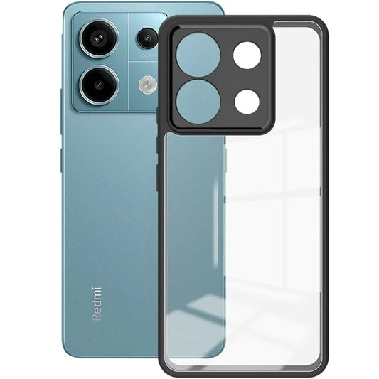 IMAK UX-9A Series for Xiaomi Redmi Note 13 Pro 5G / Poco X6 5G Case TPU + PC Anti-drop Clear Phone Cover
