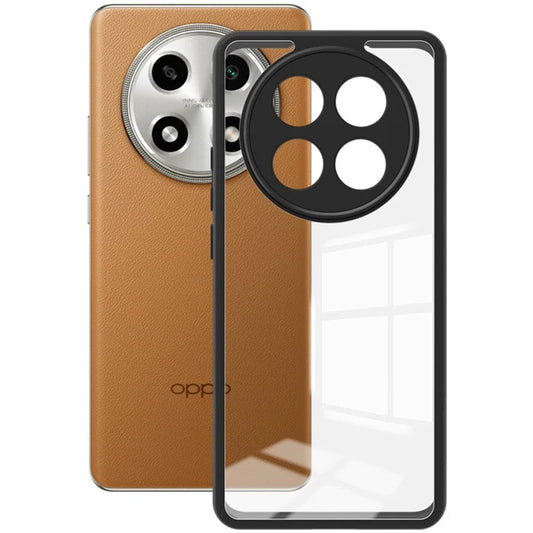 IMAK UX-9A Series for Oppo A2 Pro 5G Case TPU Frame Clear PC Back Phone Cover