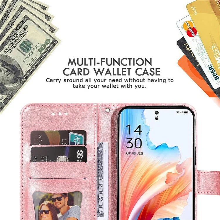 For Oppo A2 Pro 5G Case Stand Wallet Leather Phone Cover